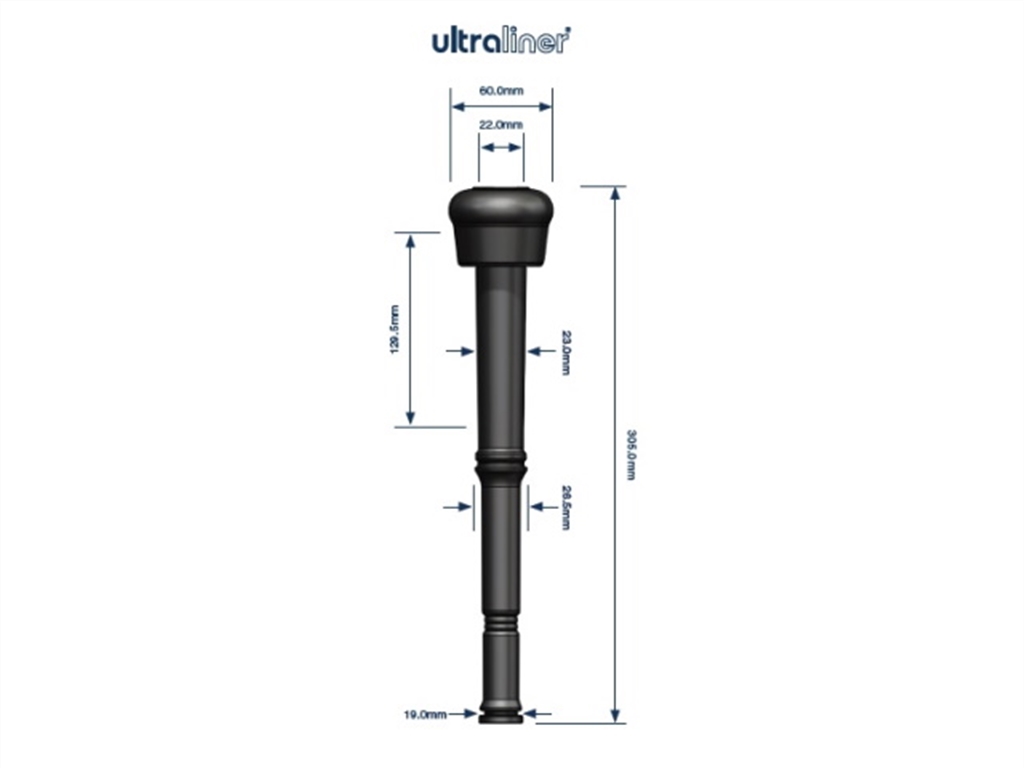 Jogo de tetinas DL008U - Adaptável DeLaval 964008-01