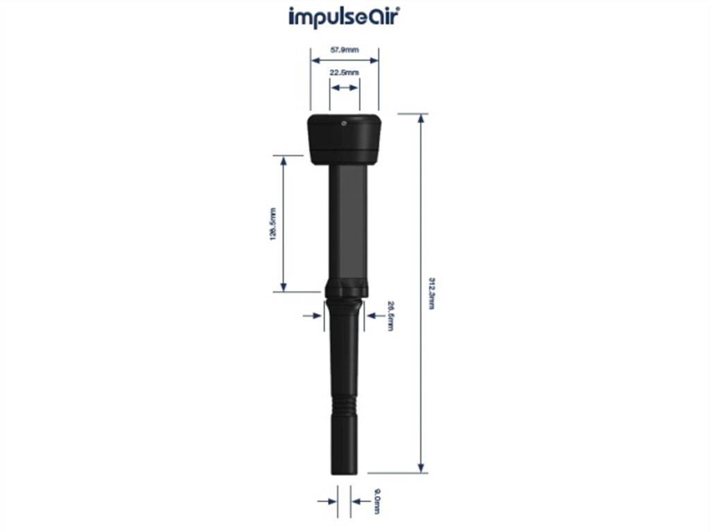 Jogo de tetinas Impulse triangular ventilada IP10U-Air