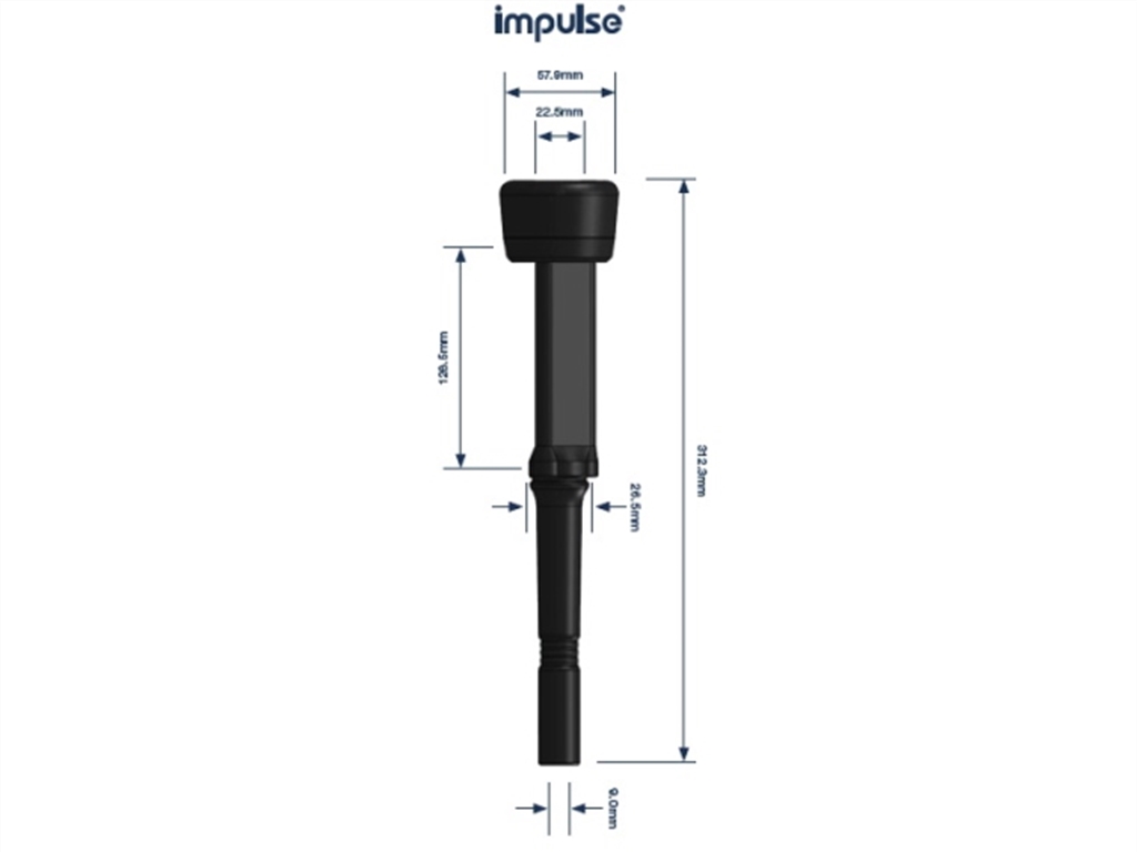 Jogo de tetinas Impulse triangular IP10U