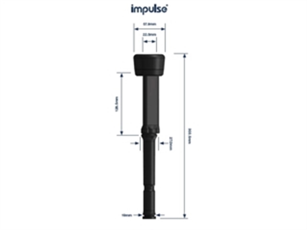 Xogo de pezoneras Impulse triangular IP13U